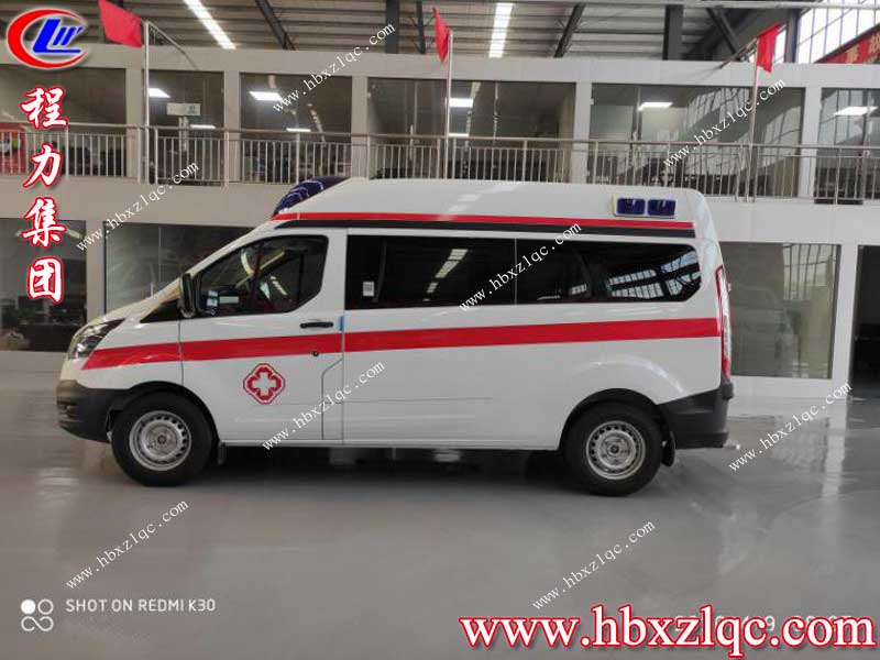 湖北程力福特V362監(jiān)護型救護車，助力貴州遵義白衣戰(zhàn)士一臂之力